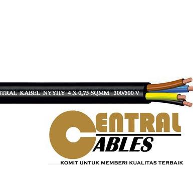 ㊤ SNI Central Kabel NYYHY 4x0,75 NYYHY 4x0.75 NYYHY 4 X 0.75 M BEST PRICE 3692 ⁂
