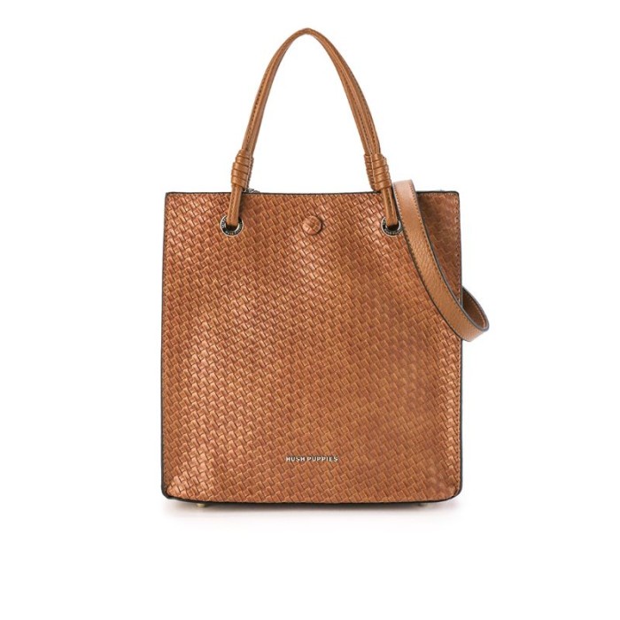 Tas Wanita Hush Puppies Cornetto Top Handle L Camel