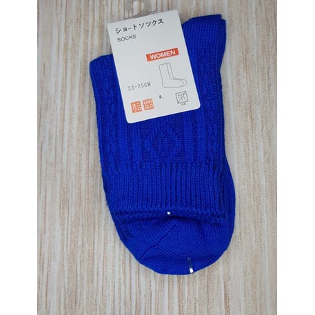 UNIQLO SOCKS KAOS KAKI WANITA PANJANG ORIGINAL BANYAK WARNA