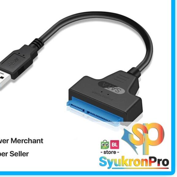 CONVERTER USB 3.0 TO SATA KABEL HDD SSD 2.5 INCH HARDDISK EXTERNAL