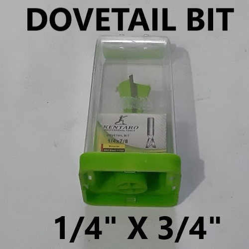 Jual Kentaro Mata Bor Pisau Profil Dovetail Bit X K Shopee Indonesia