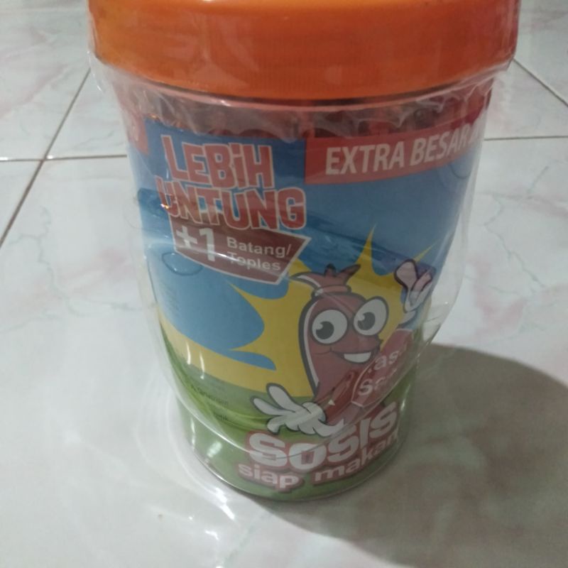 

Sosis So Nice Rasa Sapi 1 Toples (24+1 pcs)