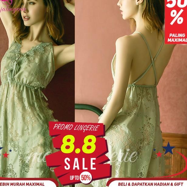 manjalingerie baju tidur - Merah