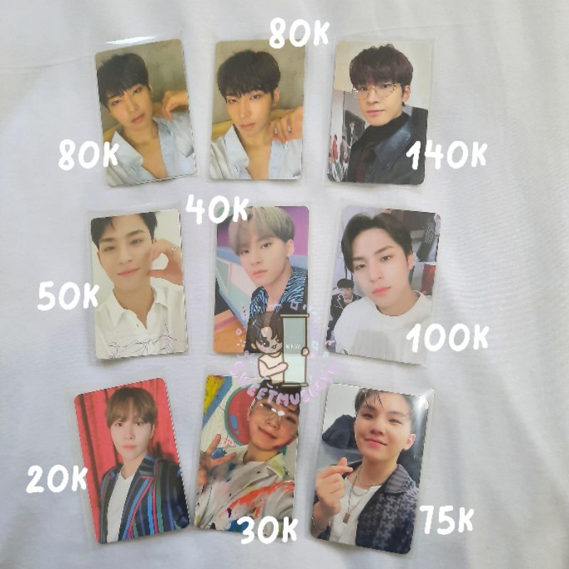 Seventeen Photocard PC (wonwoo mingyu woozi seungkwan) (hmv yzy semicolon gomagz fts carver)