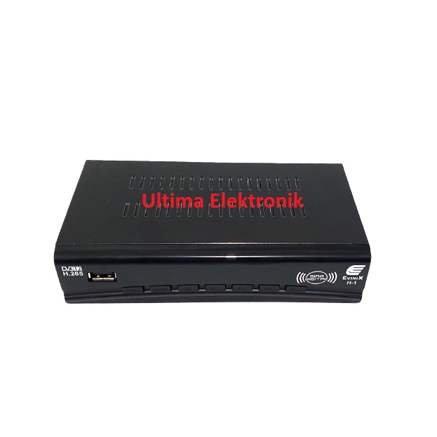 Set top box evinix H1 New Edition Adaptor DVB T2 Siap Digital