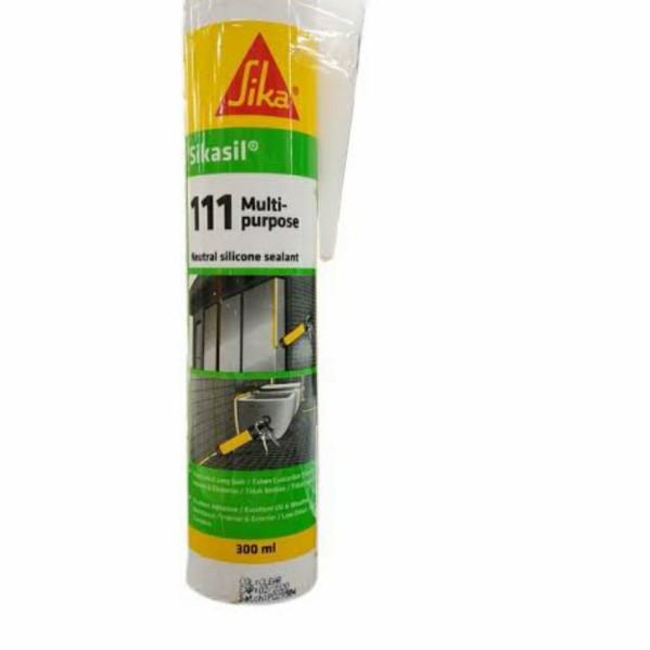 

LEM Sealant SILICONE SIKASIL 111 NETRAL GREY 300ml