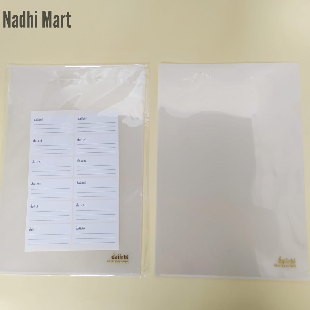 

MAP L DAIICHI F4 9002 CLEAR MAP FOLDER TRANSPARAN