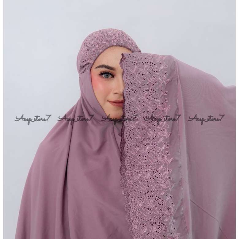 MUKENA DEWASA SITI KHADIJAH JUMBO FREE TAS ORIGINAL BY ACEPSTORE7