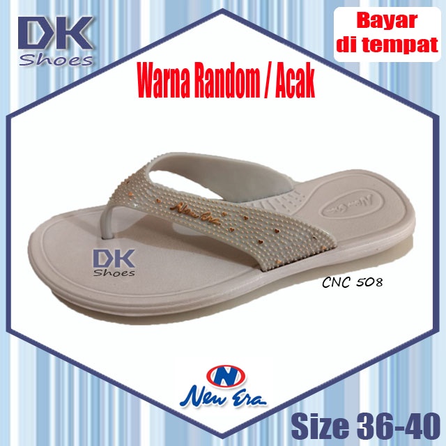 Sandal New Era CNC 508 / Sandal Sehari-hari Wanita / Sandal Jepit Flat Fashion Wanita