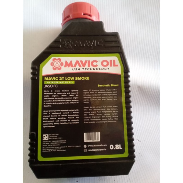 OLI MAVIC 2T OLI SAMPING MAVIC ISI 1.000 ML