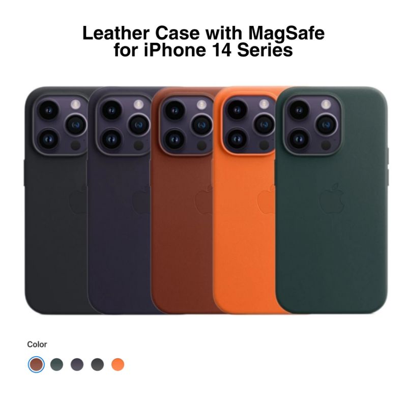 Leather Case With MagSafe iPhone 14 / 14 Plus / 14 Pro / 14 Pro Max