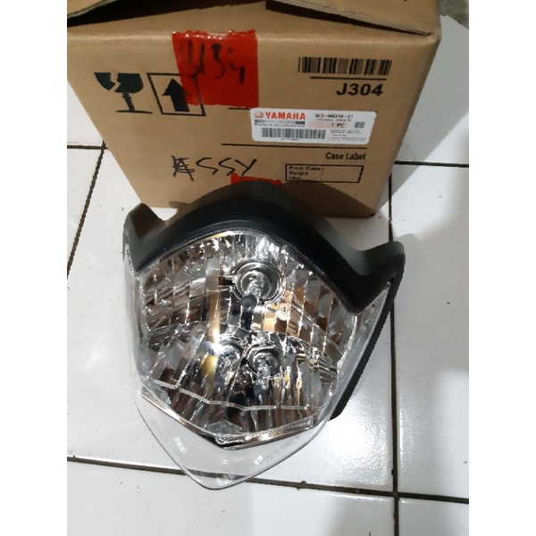 Reflektor-Lampu Depan Yamaha Vixion Assy Asli 3C1-H4310-21