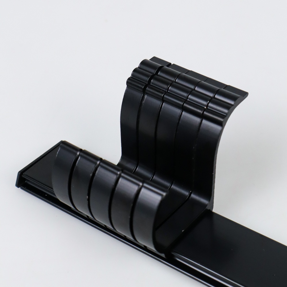 Rak Gantungan Handuk Kamar Mandi Bathroom Towel Holder Moveable Row Hook - 7RHZHRBK