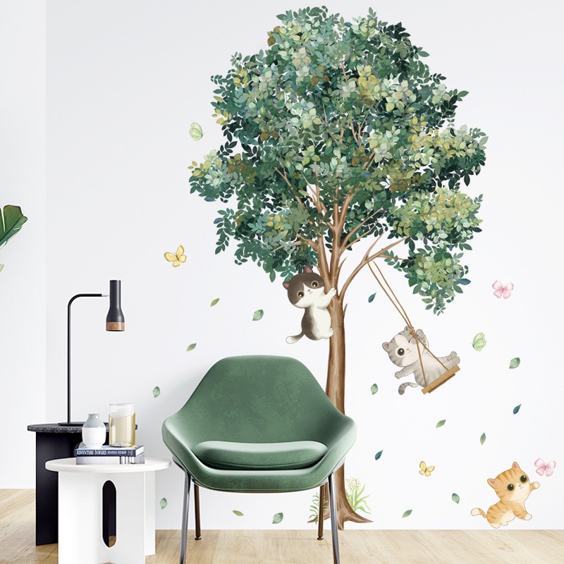 WALLSTICKER POHON WALLSTIKER WALL STIKER STICKER DINDING WALLPAPER WALPAPER POHON DAUN BUNGA SAKURA PINK WALSTICKER WALSTIKER RUMPUT DEKORASI RUMAH TEMBOK KAMAR MANDI RUANG TIDUR DEKOR DAPUR TAMAN AESTHENTIC Q 111 135 89 112 GUDANG WALLPAPER DAUN