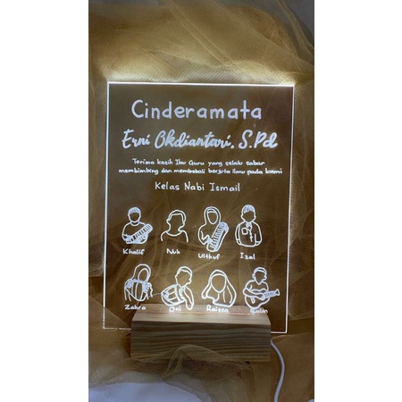 

Hampers MiniGold Glass Art Lamp / Kado Nikahan / Kado Lahiran