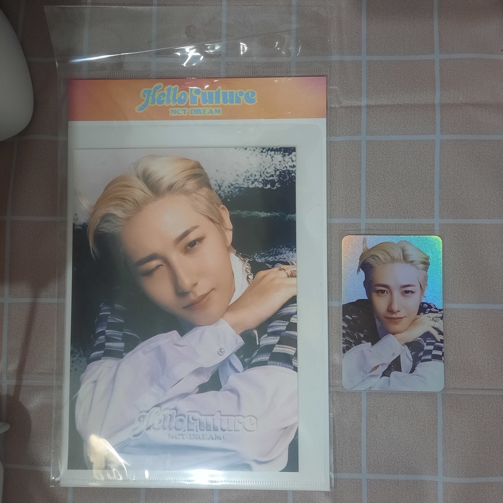 Unsealed MD Set Postcard PC Renjun NCT Dream Holo Hello Future Dream Cinema 4x6 Standee Candylab ver