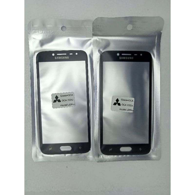 Kaca Lcd plus oca Kaca Depan Glass Lcd Samsung Galaxy J2 Pro Original