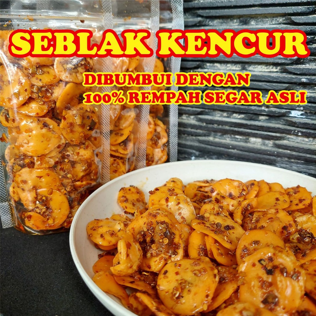 Jual Seblak Kencur Kering Pedas Khas Sunda Cemilan Keripik Pedas