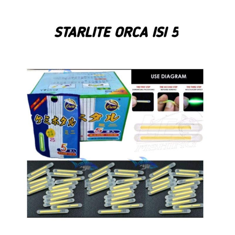 STARLITE ORCA  ISI 5 PER SACHET