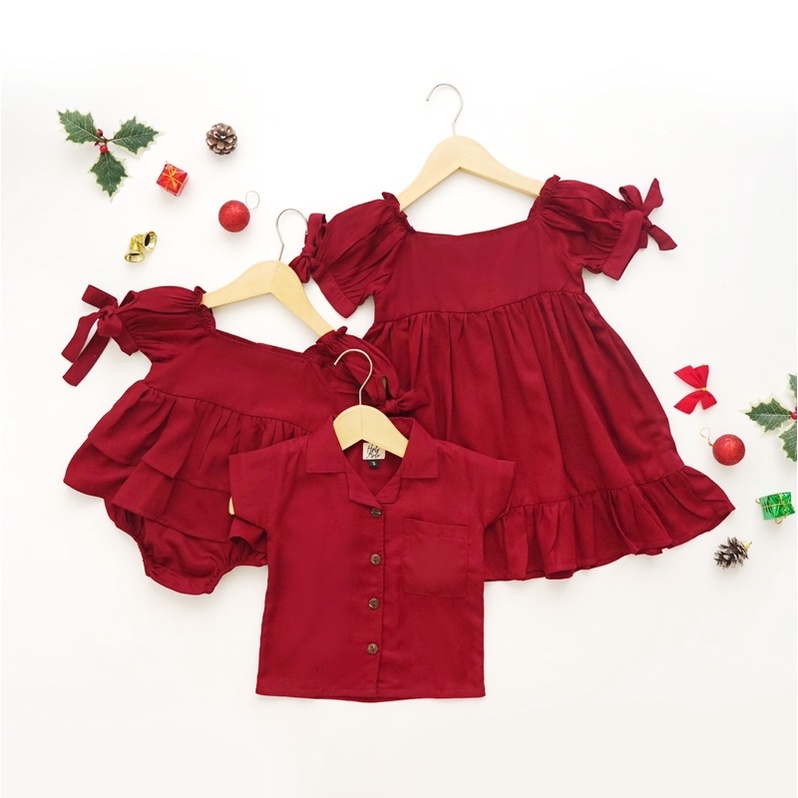 CAROL DRESS HaloArlo 1-4thn / Dress Anak