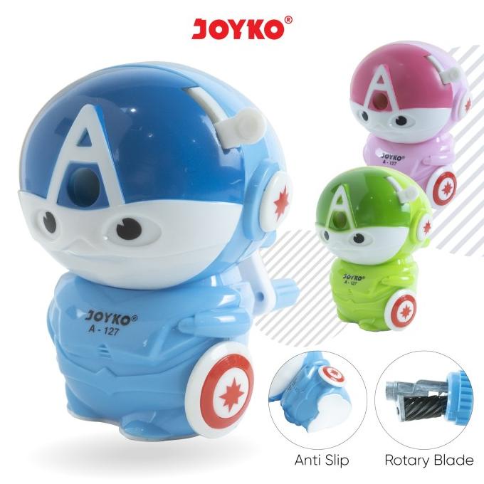 

BISA COD Rautan Serutan Putar Sharpener Joyko A-127 /ALAT TULIS AESTHETIC/ALAT TULIS SEKOLAH/ALAT TULIS SET/ALAT TULIS LENGKAP/ALAT TULIS ANAK/ALAT TULIS LUCU
