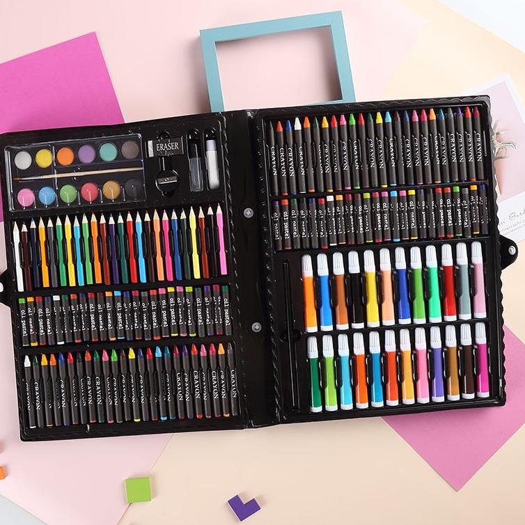 

BEST SELLER 8037 Pensil Warna Crayon Set Spidol Warna Alat Gambar ISI 150PCS GI49 ㅉ