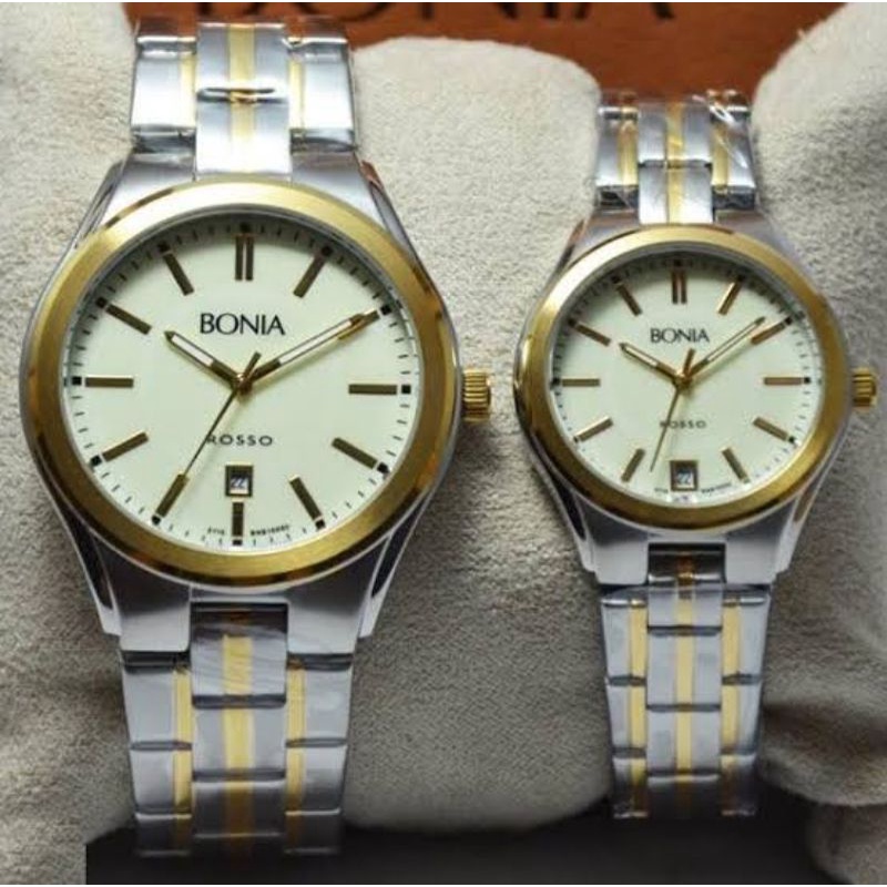 Jam tangan couple  Bonia B10060-1123 Bonia B10060-2123 jam tangan couple Bonia original