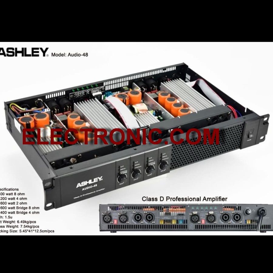 power ashley audio48 audio 48 original garansi resmi ashley
