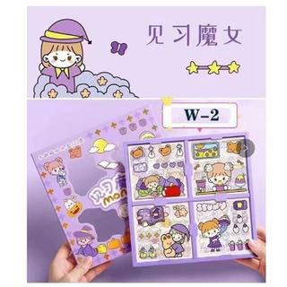 ADOLANE ECERAN Sticker Aesthetic MOMO Lucu Kartun Karakter Anak Korea 2D Dekorasi DIY Buku Botol Case Hp Laptop Diary 1 Box 100 pcs