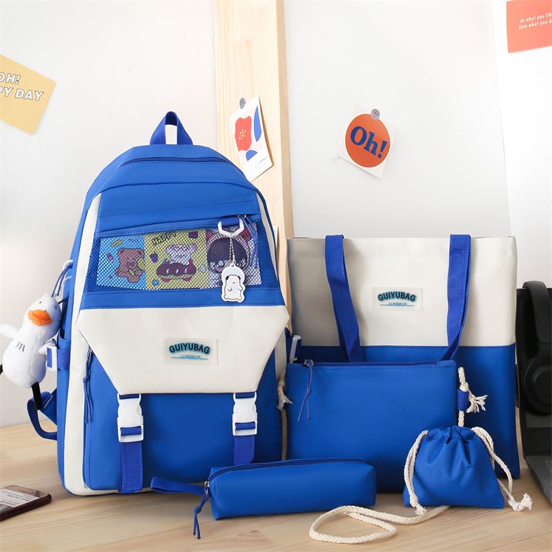 LT 2231 GI 12473 RISCE TAS 5IN1 RANSEL IMPORT WANITA CEWEK PEREMPUAN JAKARTA BATAM JT SEKOLAH KURSUS SD SMP SMU KULIAH