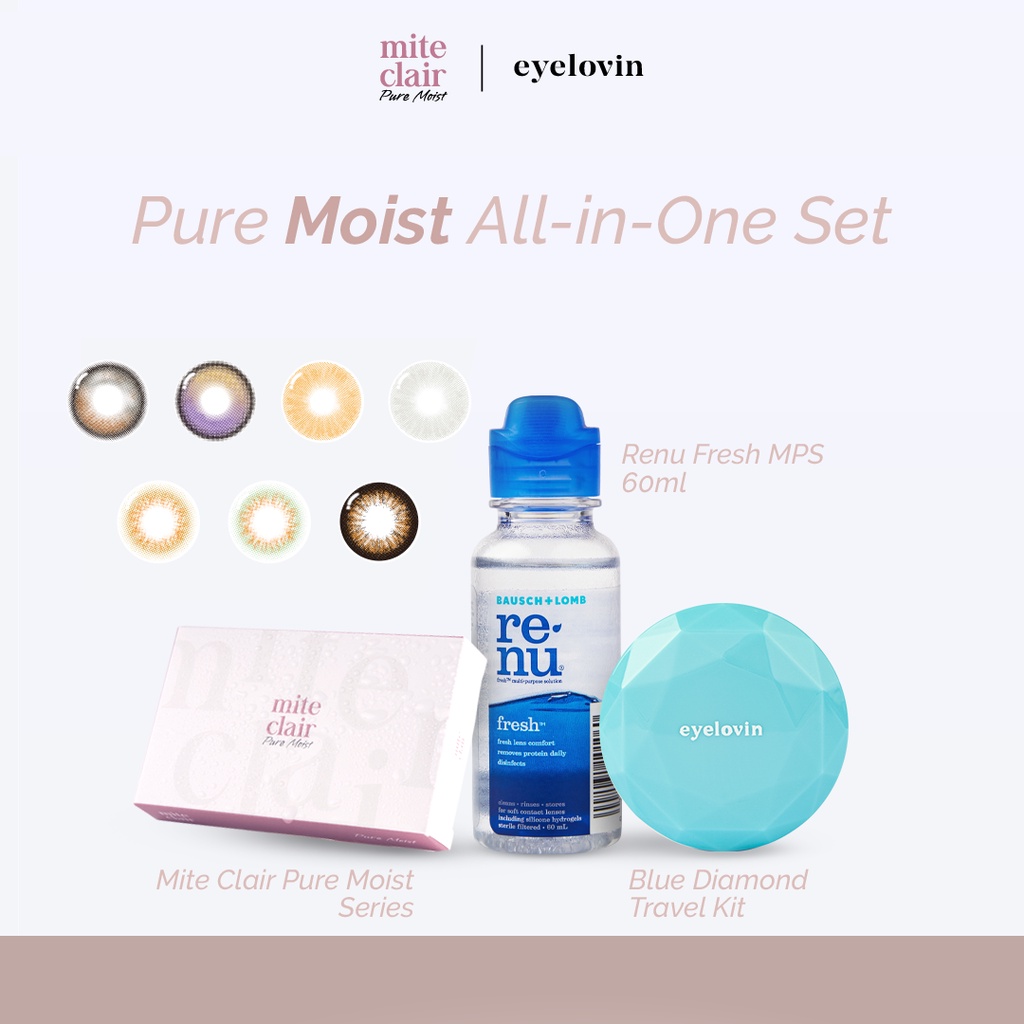 EYELOVIN Softlens - Pure Moist All-In-One Set