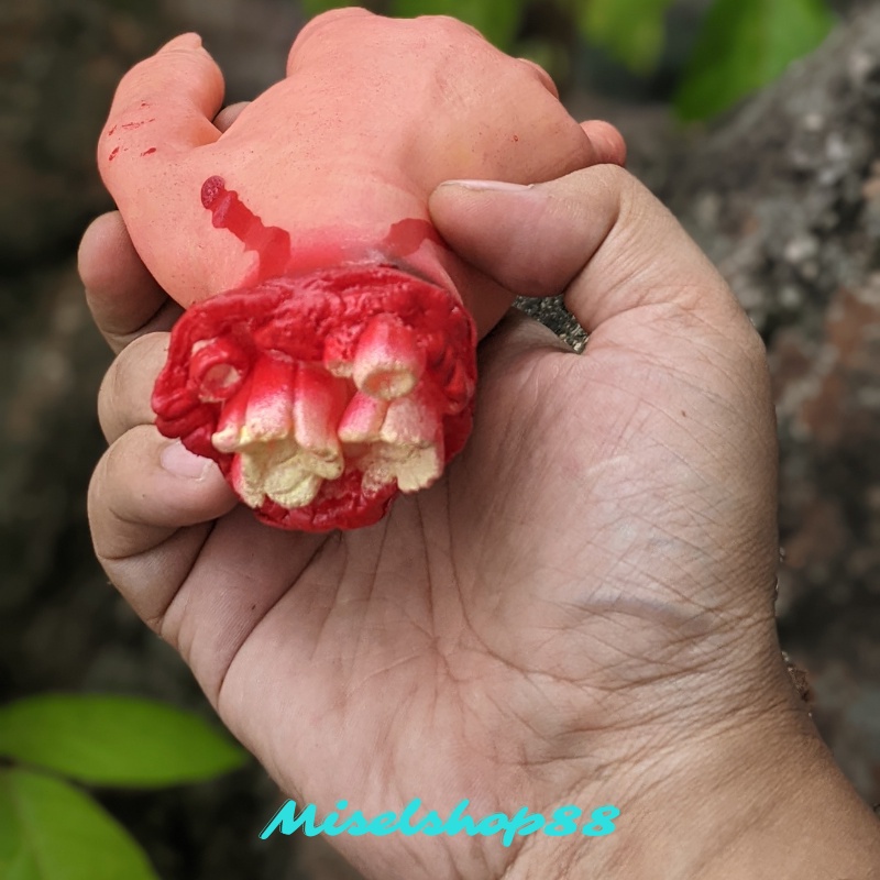Tangan buntung palsu horor darah properti halloween