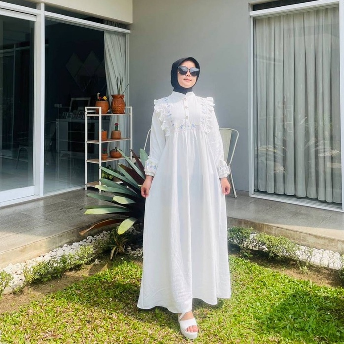 KANAYA DRESS VIRAL KEKINIAN AIR FLOW IMPORT PREMIUM GAUN BUTIK TERLARIS SAAT INI BAJU WANITA BUSANA 