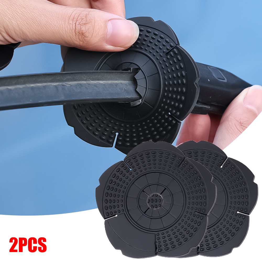 2 Pcs of Small Hole Wiper Hole Protective Cover/Windshield Wiper Cover/Wiper Hole Dust Pad/ The Wiper Bottom Protective Cover is Dustproof and Leaf Debris