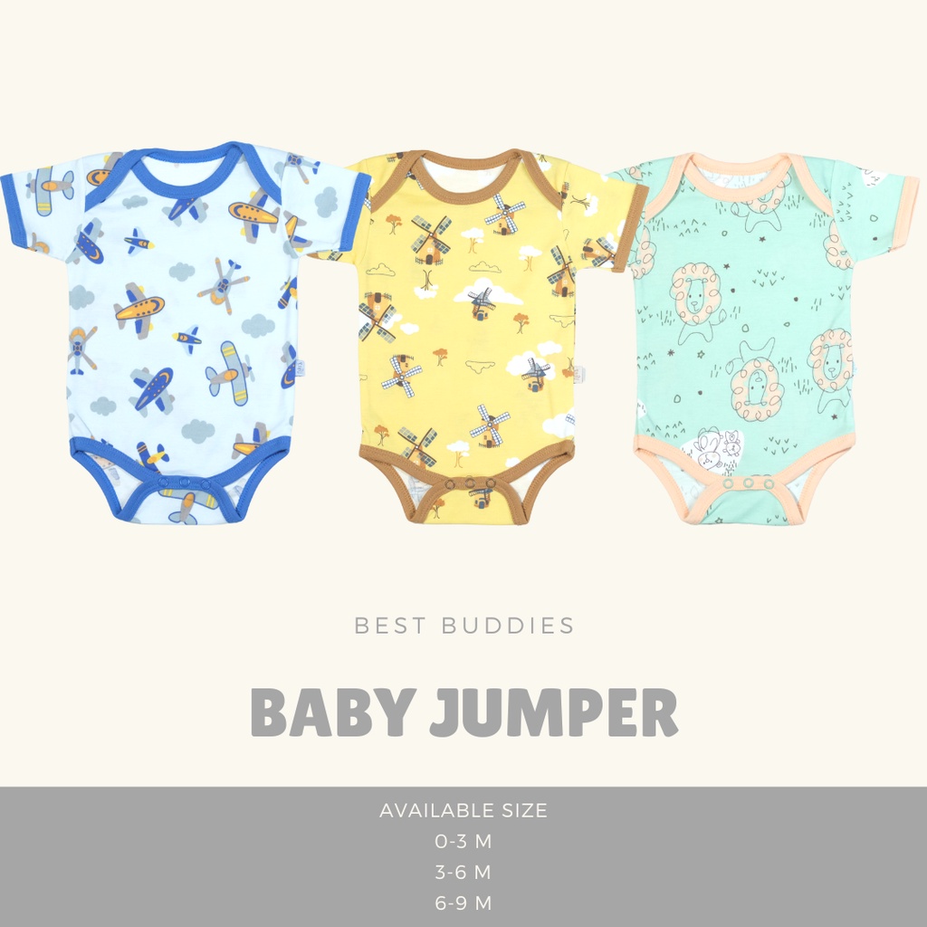 Nova Jumper Bayi SNI - Jumper Pendek Celana Segitiga Seri Motif Terbaru