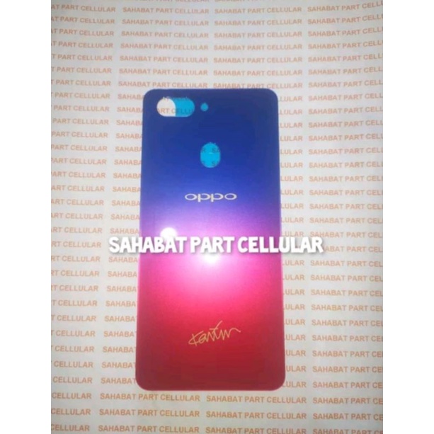 BACKDOOR CASING BELAKANG TUTUP BATERAI COVER KACA OPPO R15 ORIGINAL
