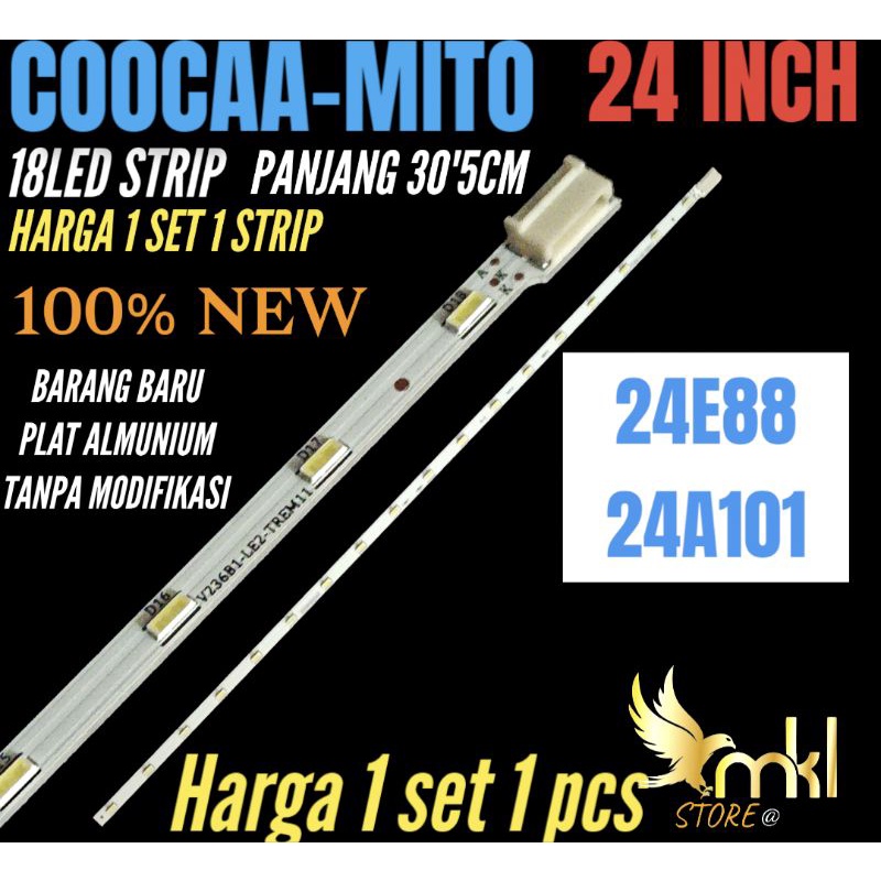 BACKLIGHT TV LED 24INCH COOCAA MITO