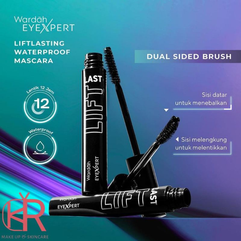 [ORIGINAL] WARDAH EYEXPERT LIFTLAST WATERPROOF MASCARA / Maskara Wardah