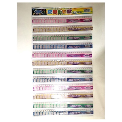 

PENGGARIS 30 CM ada perkalian "Lengkap Murah