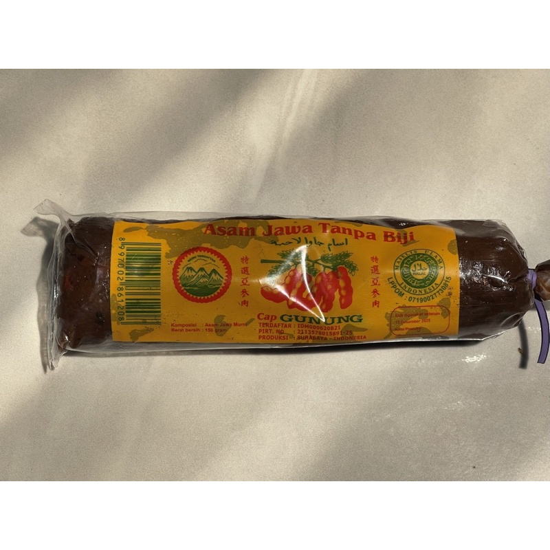 

Asam jawa tanpa biji cap gunung 150g