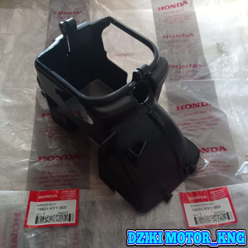 Shroud IN EX Cover Mesin Honda Beat Karbu Original Honda Shround Beat Karbu