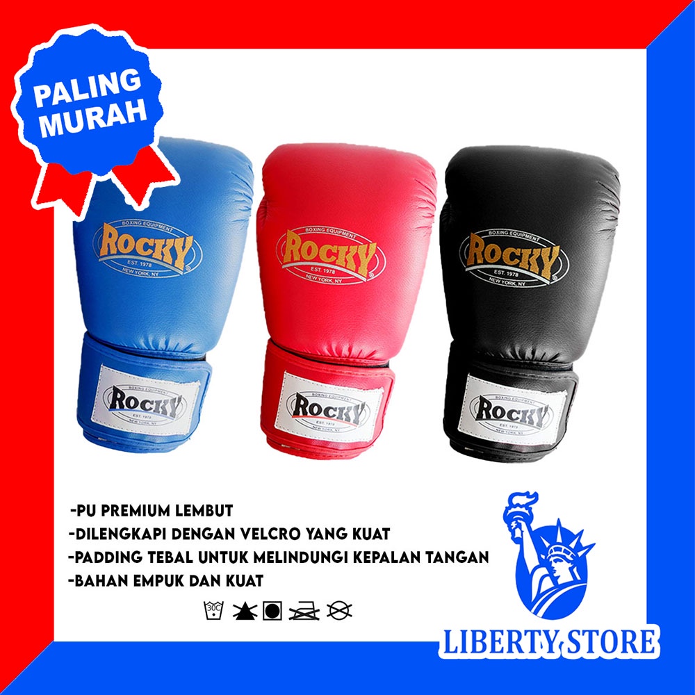 Sarung Tangan Tinju Glove Boxing MUAY THAI 3501 ORIGINAL