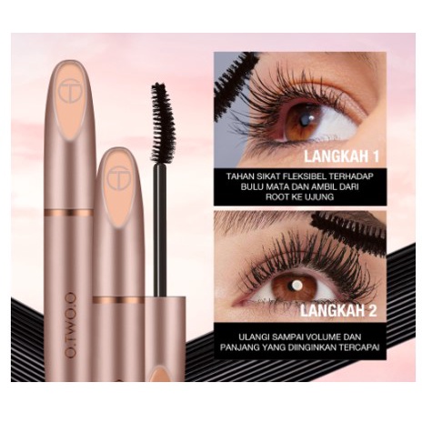 O.TWO.O Waterproof Mascara Long Lasting Natural Curling Eye Lash Makeup