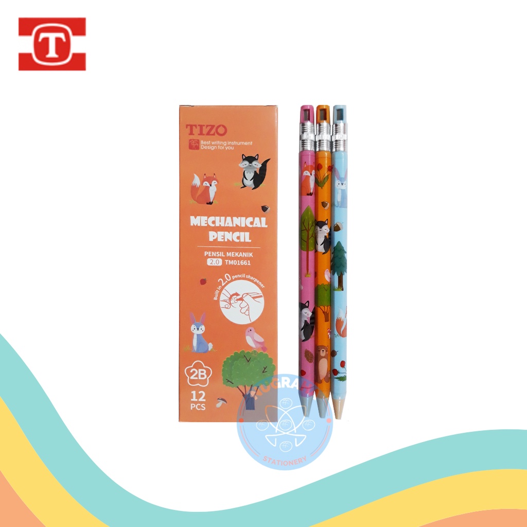 

PENSIL MEKANIK TIZO TM-01661 (12 PCS)