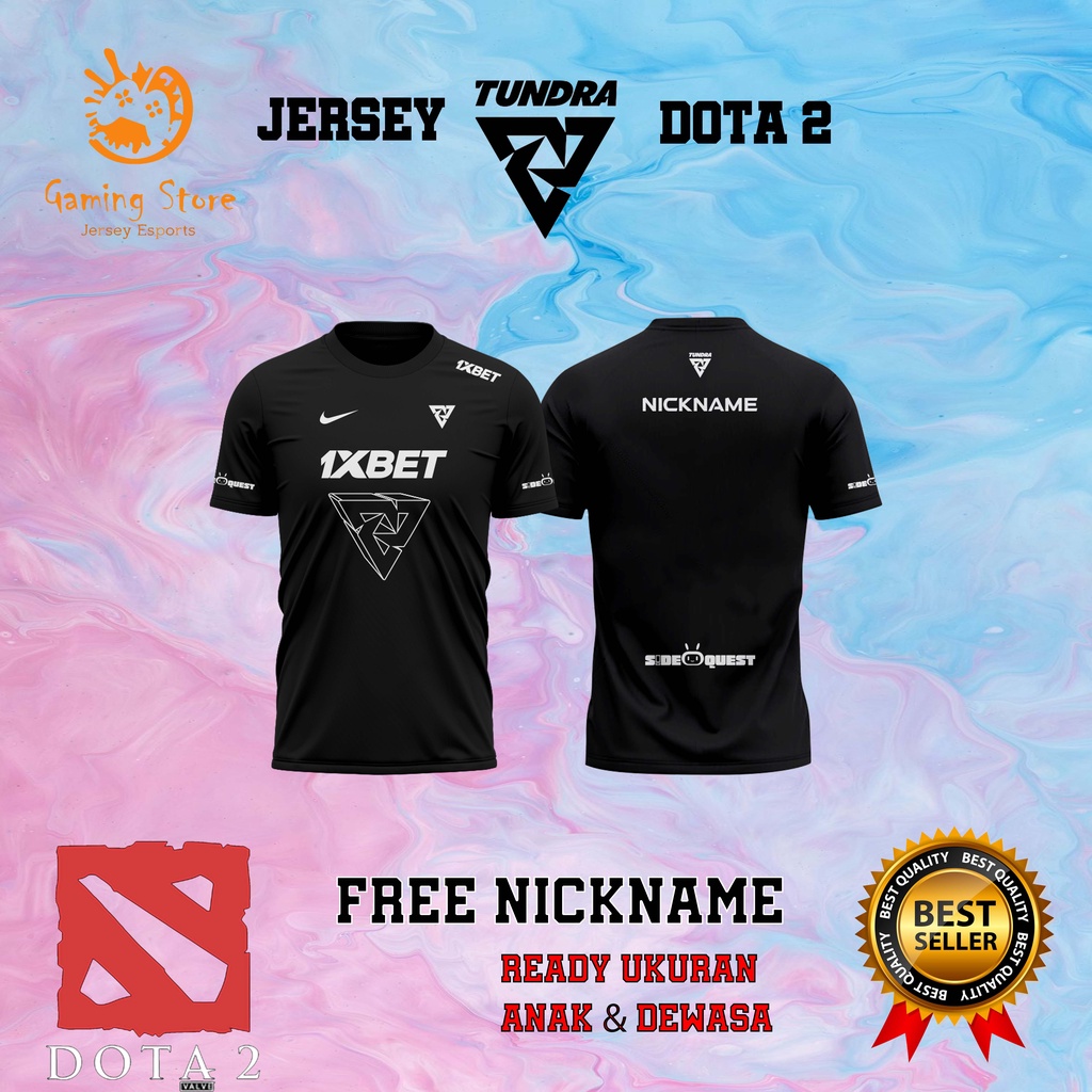 Jersey Kaos Baju TUNDRA ESPORTS DOTA 2