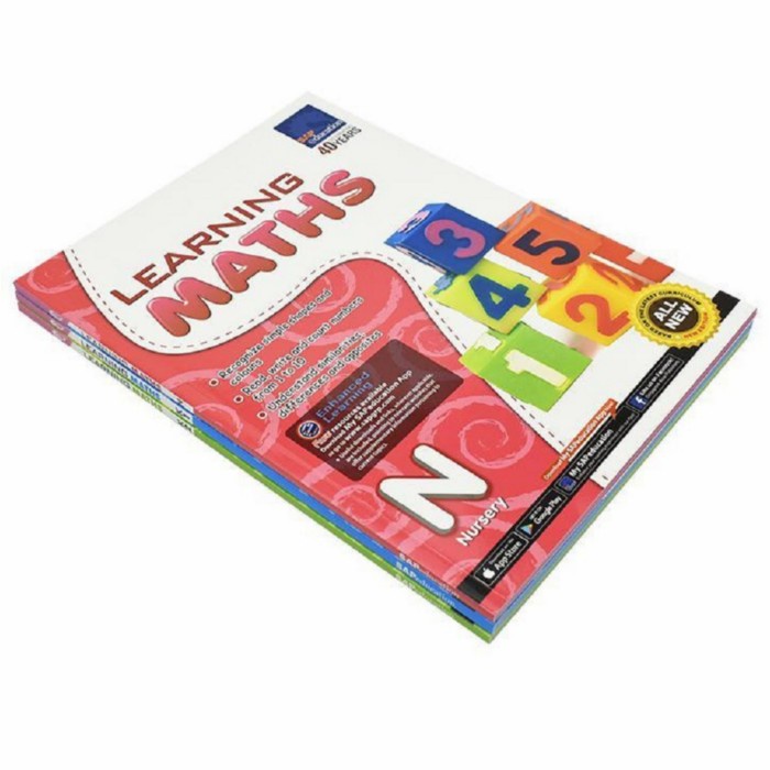 Jual School Book Sap Learning Maths Book Set / Mathematic Book For Kids ...
