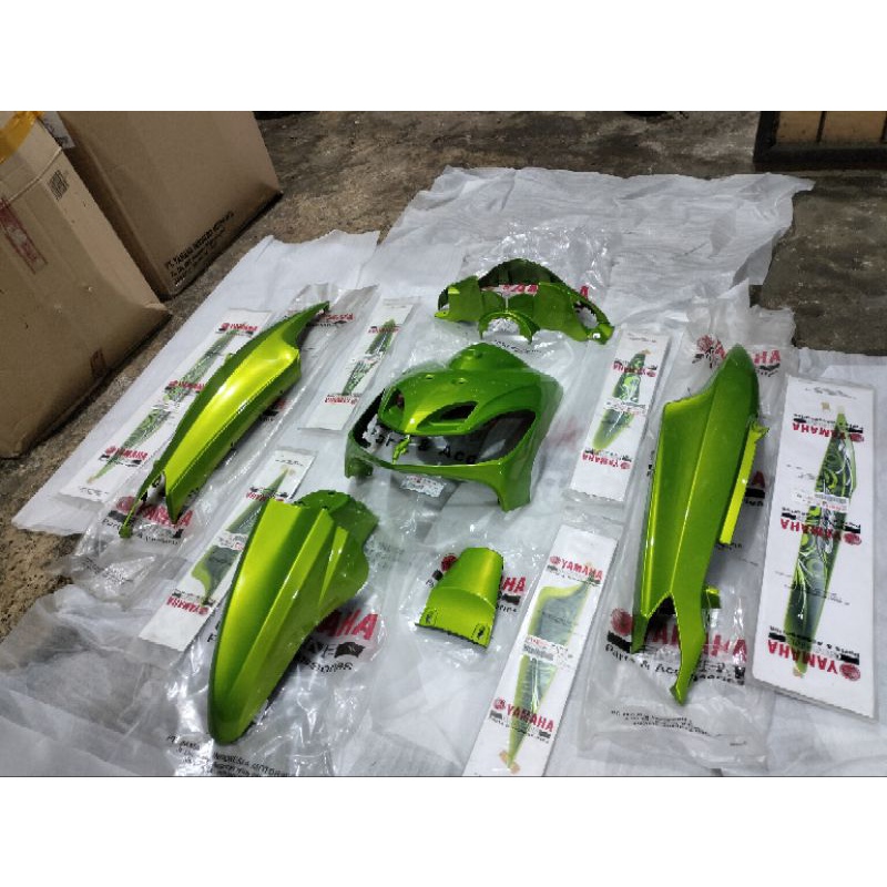 body halus Yamaha Mio smile hijau body Mio smile hijau Mio smile hijau original