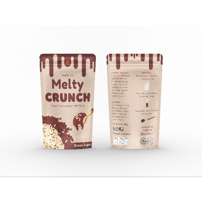 

Snack Melty Crunch Brown Sugar.