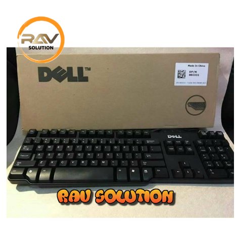 Keyboard gaming mechanical Dell kable original usb 8115  / Keyboard kable usb/ keyboard  Dell mechanical Warna Hitam Support All Komputer/laptop  - RAV SOLUTION