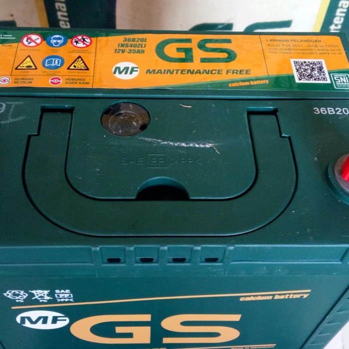 Aki Accu Kering Mobil Calya, Agya, Ertiga, Ignis, GS Astra MF NS40ZL